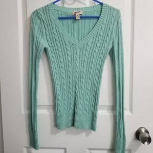 Arizona mint gree knit sweater